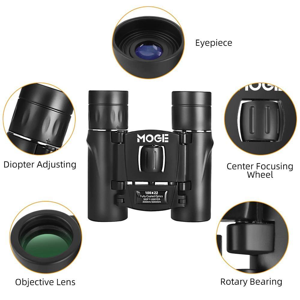 Professional HD 100X22 Zoom Binoculars
