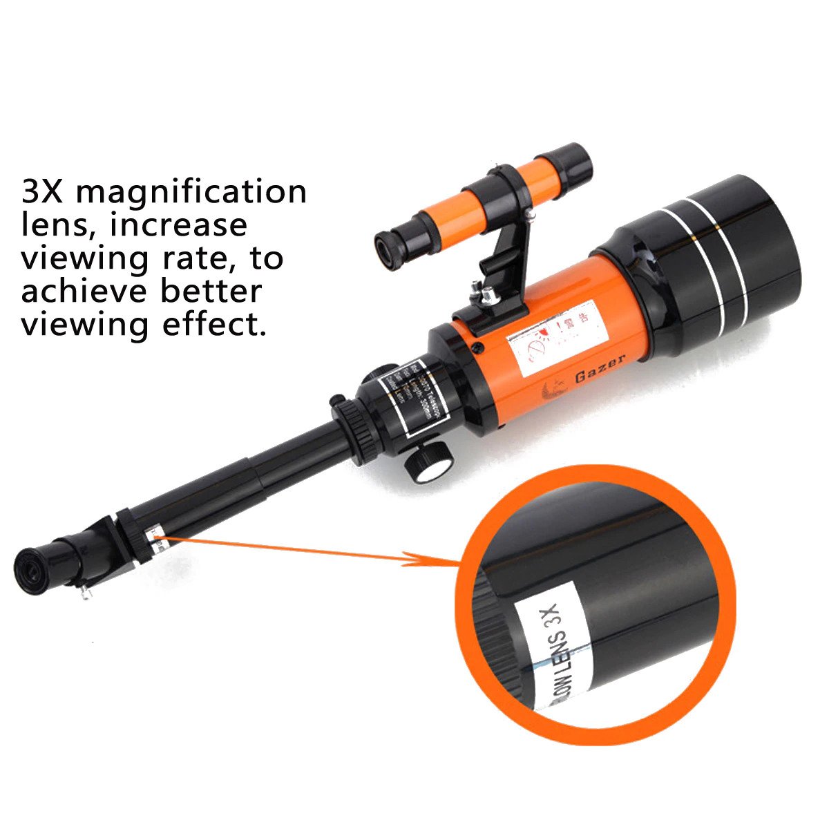 150X telescope Red