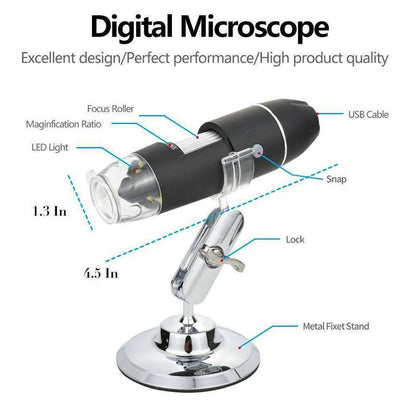 1600x USB Microscope / Digital Microscope Camera