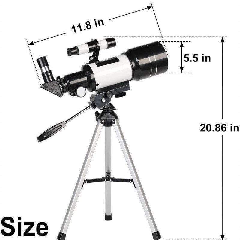 aProfessional HD 150X Space Astronomical Telescope with Tripod - The Gadgets Emporium